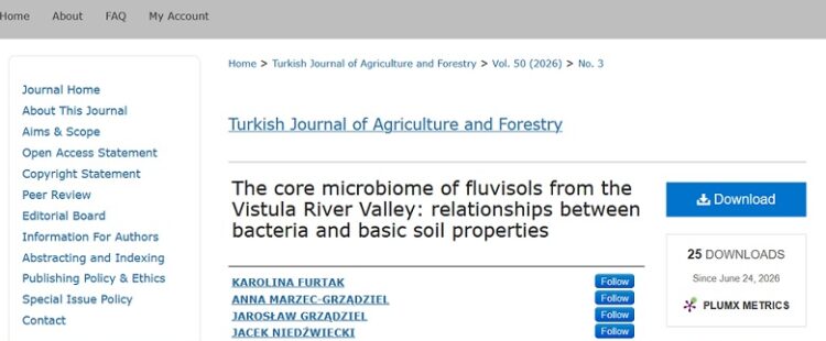 Nowa publikacja w Turkish Journal of Agriculture and Forestry Nowa publikacja w Turkish Journal of Agriculture and Forestry